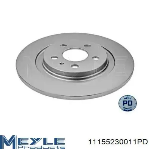 Do koszyka 9464222687 Fiat/Alfa/Lancia Tarcza hamulcowa tylna