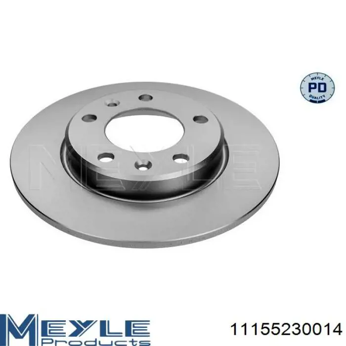 Do koszyka SU001A8514 Toyota Tarcza hamulcowa tylna