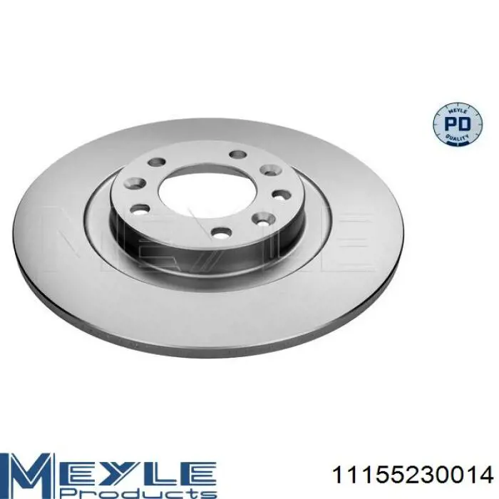 Tarcza hamulcowa tylna SU001A8514 Toyota