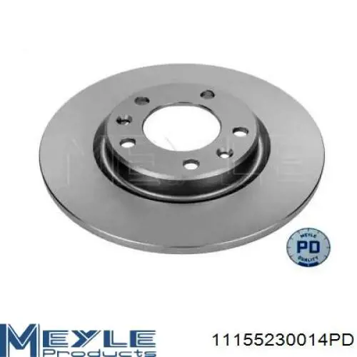 Tarcza hamulcowa tylna Toyota SU001A8514