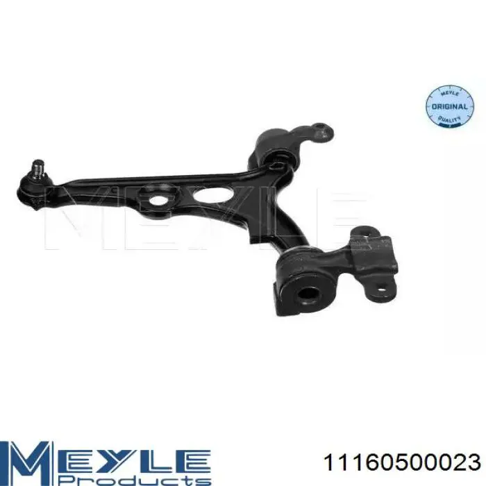 Wahacz zawieszenia przedniego dolny lewy Meyle 11160500023 cena, od 72,68 USD