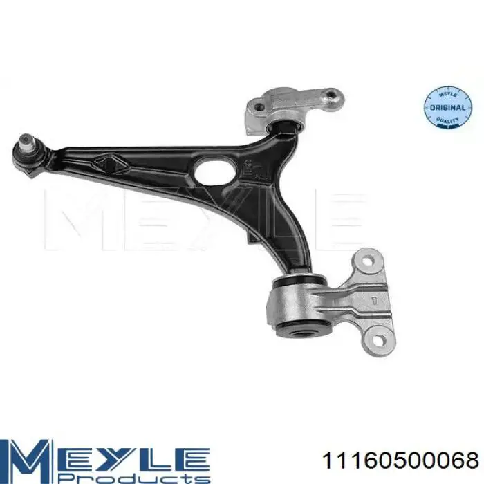 Wahacz zawieszenia przedniego dolny lewy Meyle 11160500068 cena, od 106,20 USD