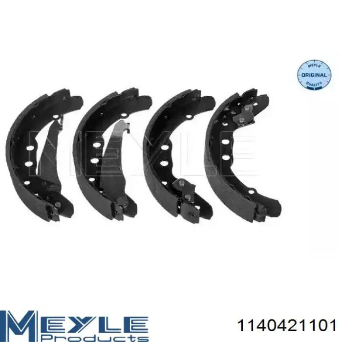 Klocki hamulcowe tylne bębnowe Meyle 1140421101 cena, od 27,71 USD