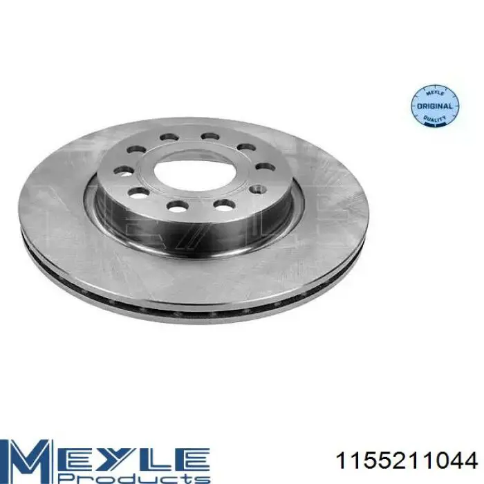 Tarcza hamulcowa przednia Meyle 1155211044 cena, od 41,85 USD