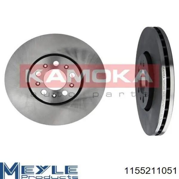 Do koszyka 1155211051 Meyle Tarcza hamulcowa przednia
