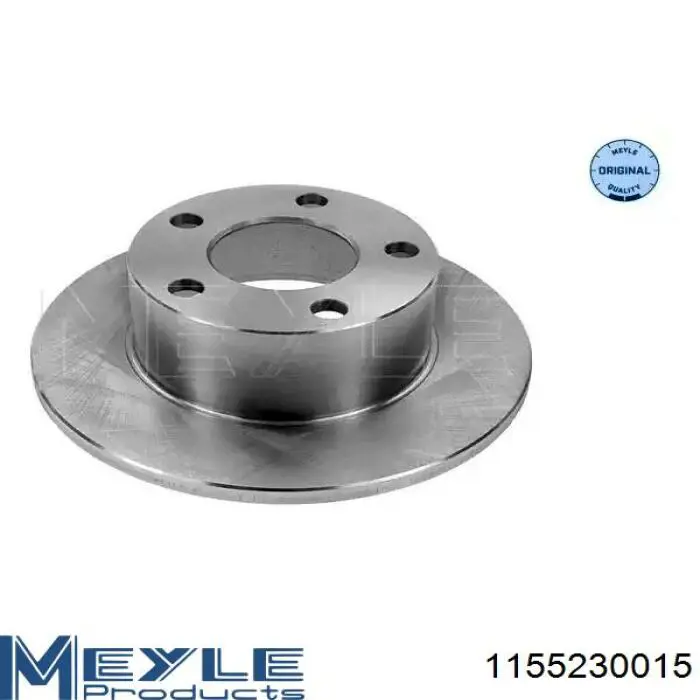 1155230015 Meyle Tarcza hamulcowa tylna