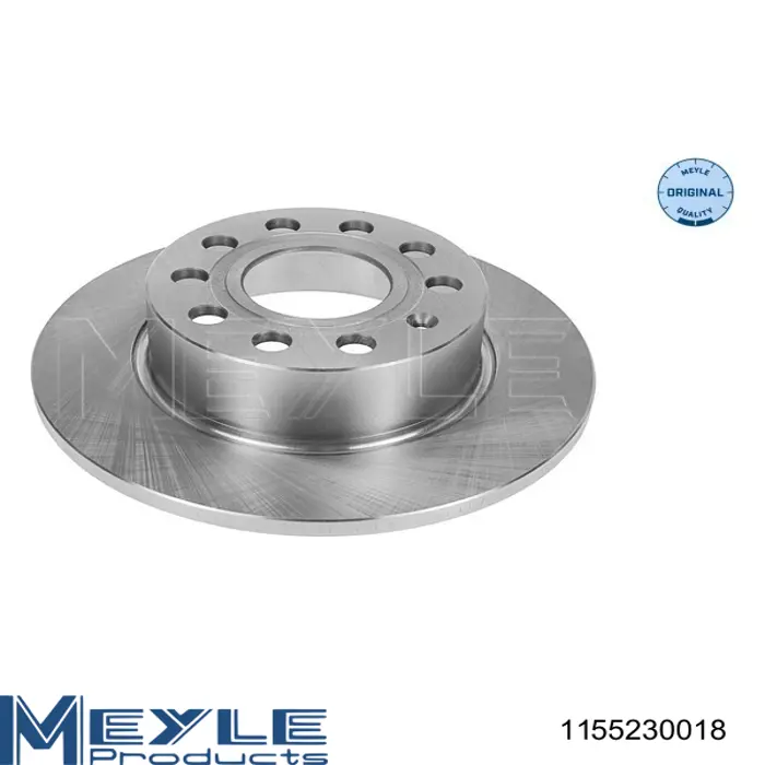Tarcza hamulcowa tylna Meyle 1155230018 cena, od 30,22 USD