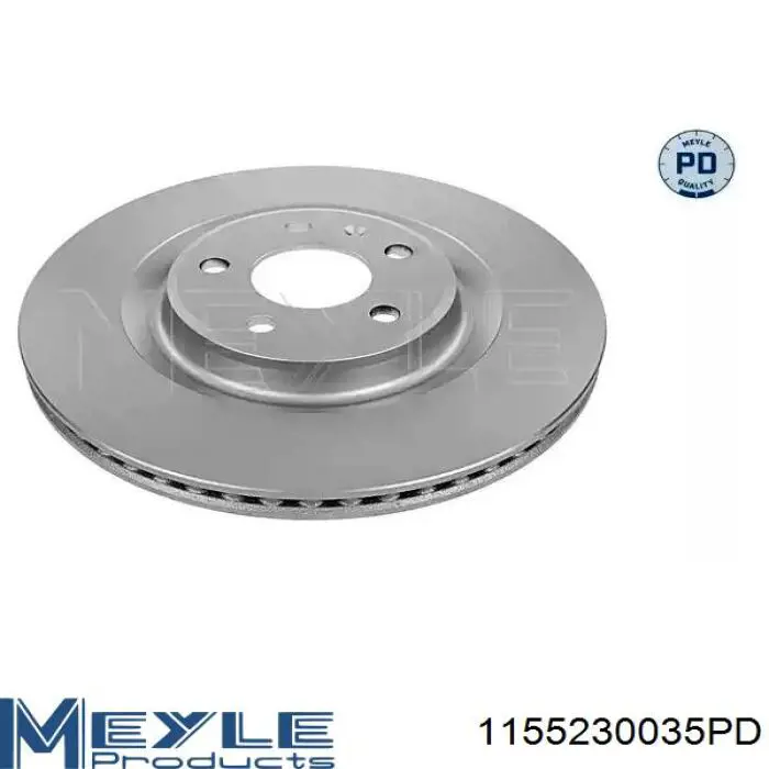 1155230035PD Meyle tarcza hamulcowa tylna