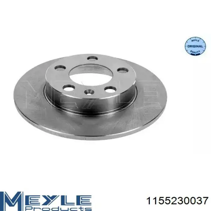 115 523 0037 Meyle tarcza hamulcowa tylna