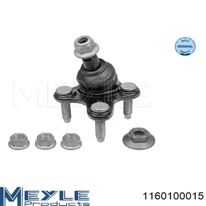 Sworzeń wahacza dolny lewy Meyle 1160100015 cena, od 14,66 USD