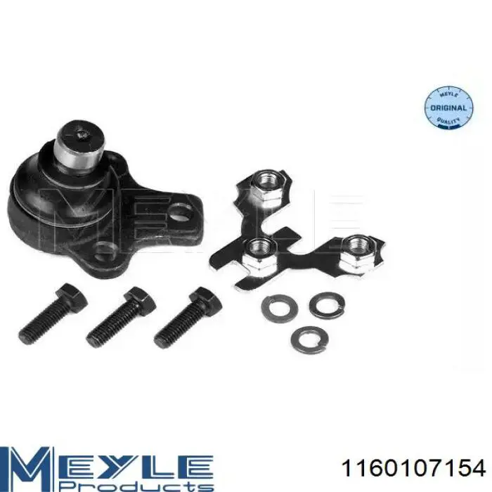 Sworzeń wahacza dolny Meyle 1160107154 cena, od 12,06 USD
