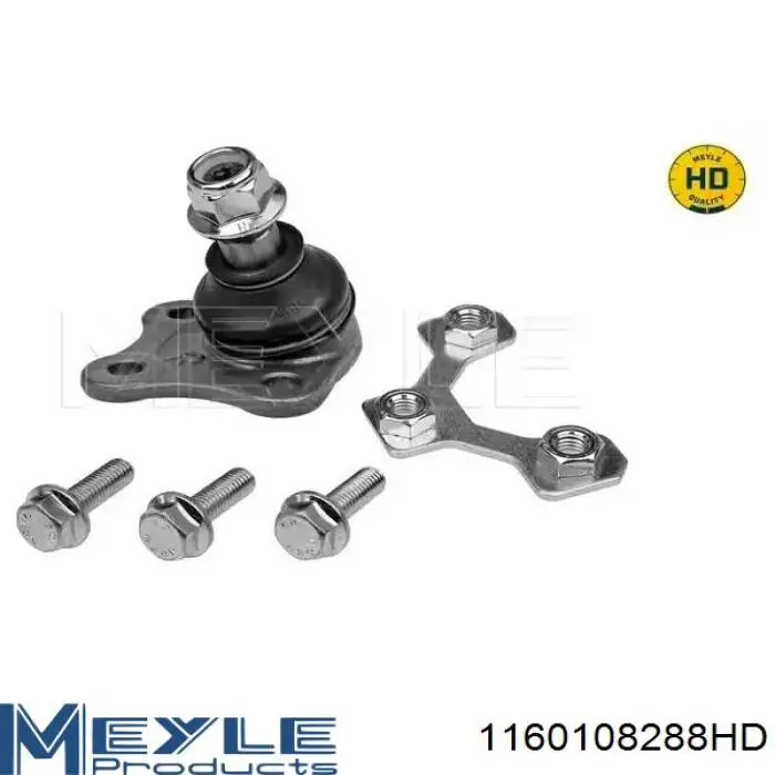 Sworzeń wahacza dolny prawy Meyle 1160108288HD cena, od 14,63 USD