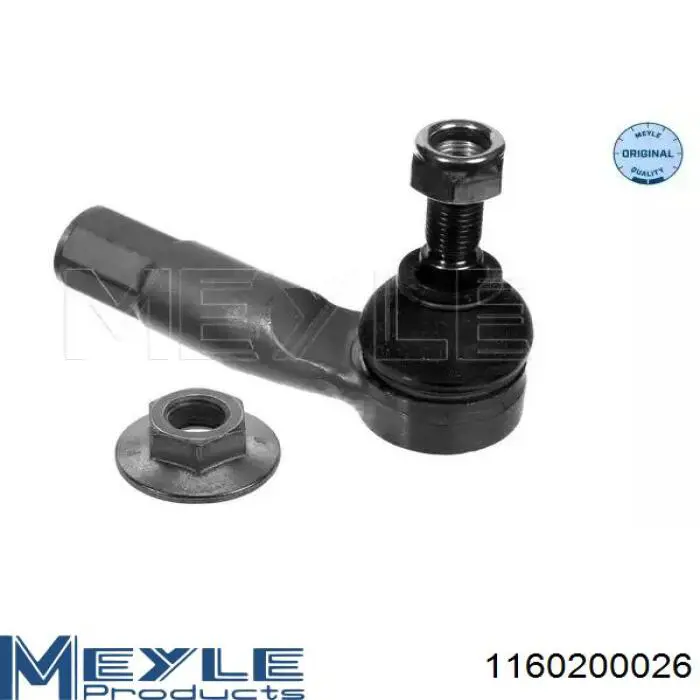 Końcówka drążka kierowniczego zewnętrzna Meyle 1160200026 cena, od 14,80 USD