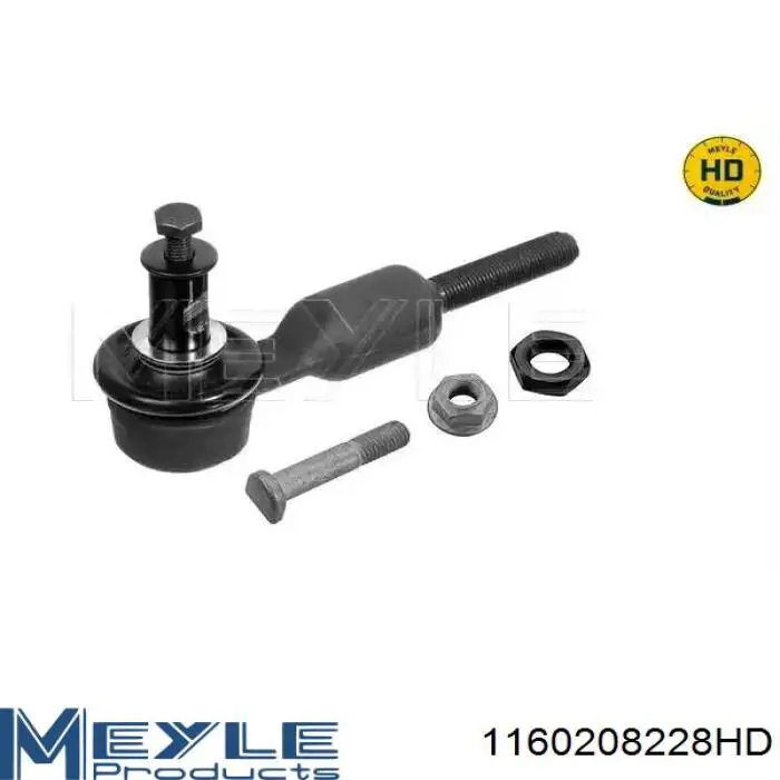 Końcówka drążka kierowniczego zewnętrzna Meyle 1160208228HD cena, od 14,75 USD