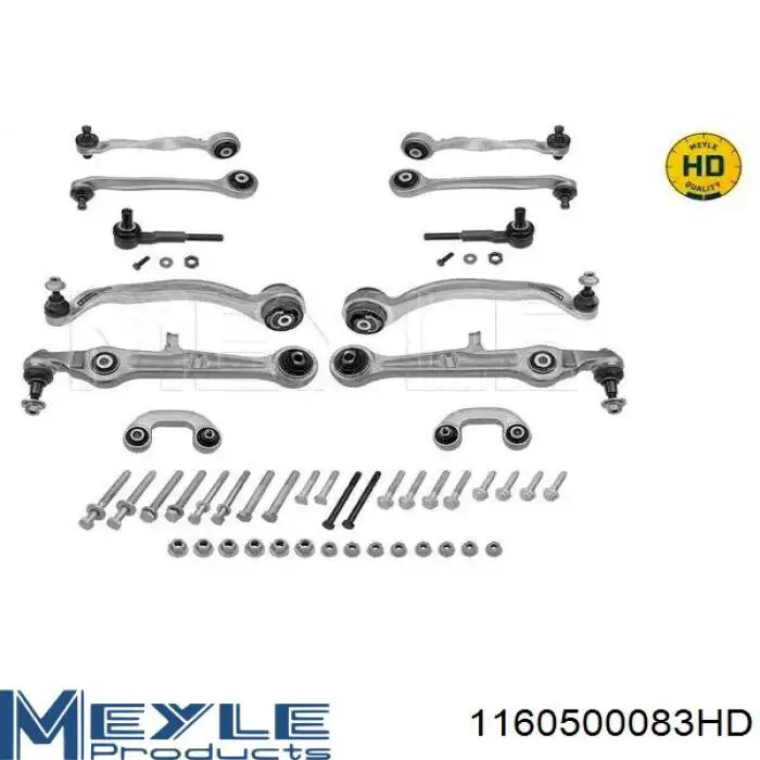 Zestaw wahaczy zawieszenia przedniego Meyle 1160500083HD cena, od 230,15 USD