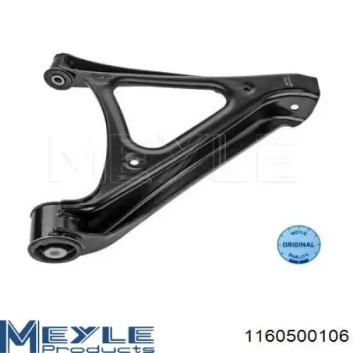 Wahacz zawieszenia tylnego dolny prawy Meyle 1160500106 cena, od 107,73 USD