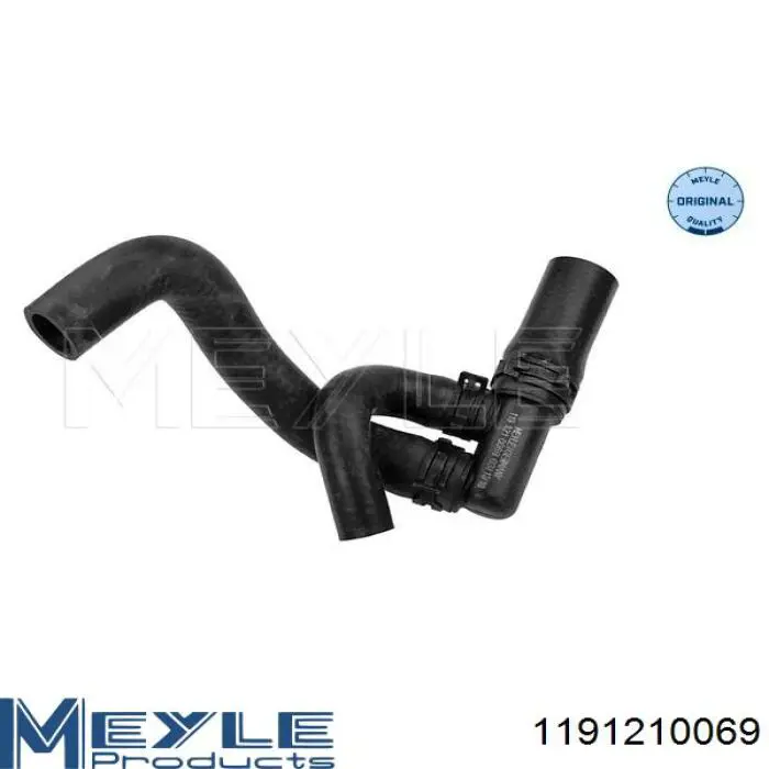 Przewód (króciec) układu chłodzenia Meyle 1191210069 cena, od 21,26 USD