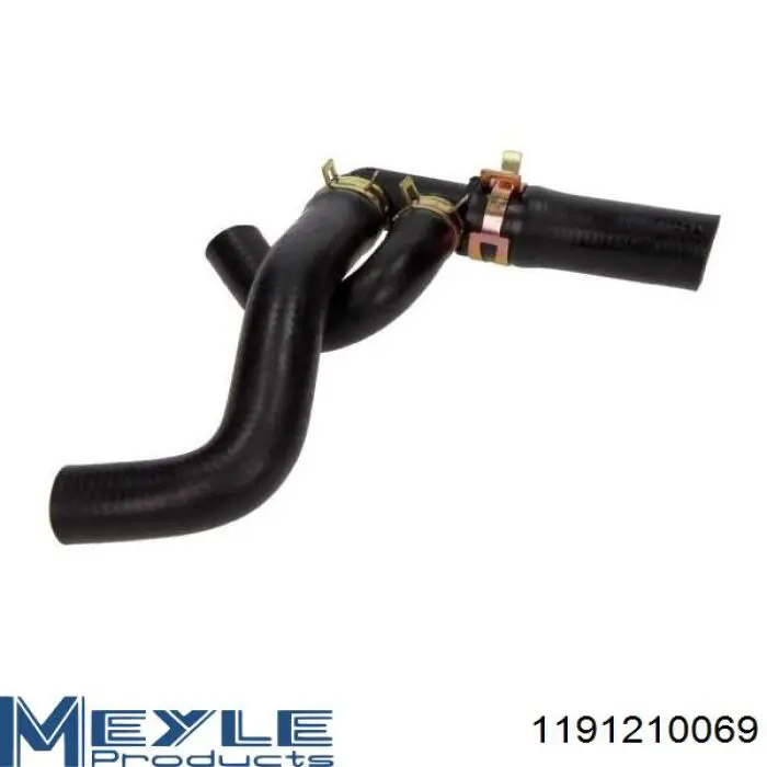 Do koszyka 1191210069 Meyle Przewód (króciec) układu chłodzenia