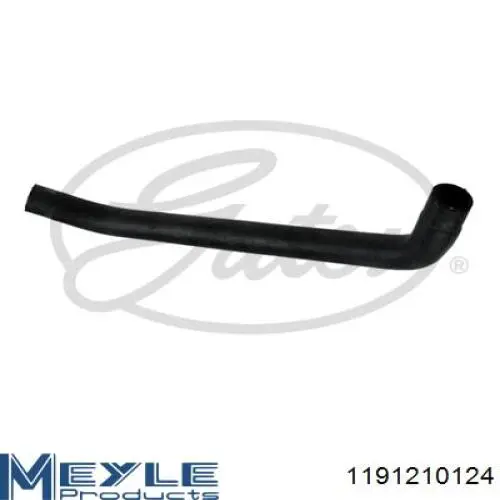 Przewód (króciec) chłodnicy górny Meyle 1191210124 cena, od 14,81 USD