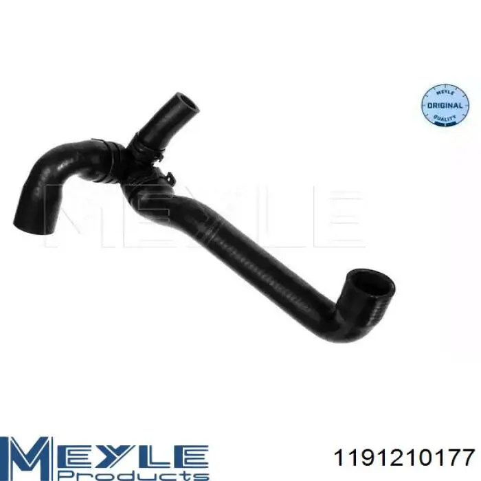 Przewód (króciec) układu chłodzenia Meyle 1191210177 cena, od 16,44 USD
