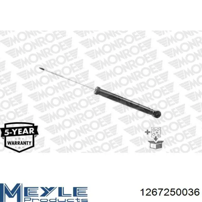 Amortyzator tylny Meyle 1267250036 cena, od 52,07 USD