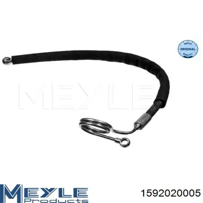 Przewód hydraulicznego układu wspomagania wysokiego ciśnienia, od pompy do maglownicy (mechanizmu) Meyle 1592020005 cena, od 49,02 USD