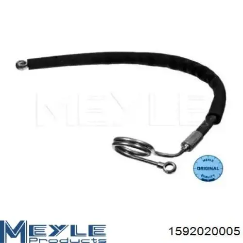 Do koszyka 1592020005 Meyle Przewód hydraulicznego układu wspomagania wysokiego ciśnienia, od pompy do maglownicy (mechanizmu)
