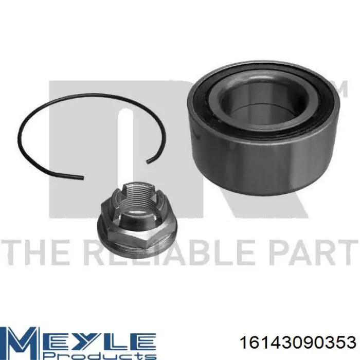 Łożysko piasty przedniej WB70001 Sato Tech