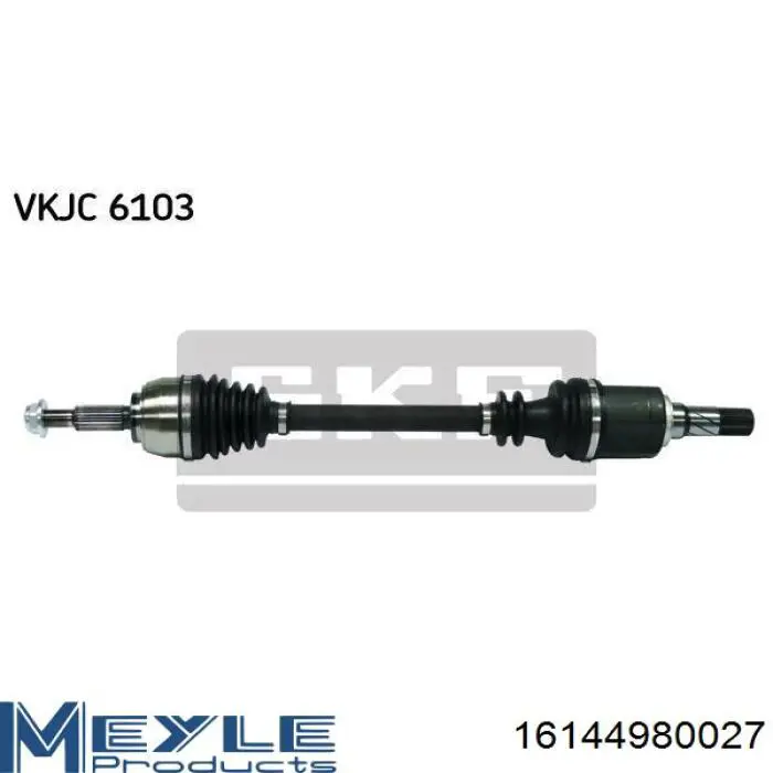 Przegub homokinetyczny przedni zewnętrzny Meyle 16144980027 cena, od 42,71 USD
