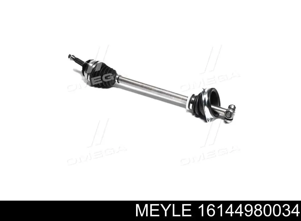 Półoś napędowa przednia lewa Meyle 16144980034 cena, od 102,11 USD