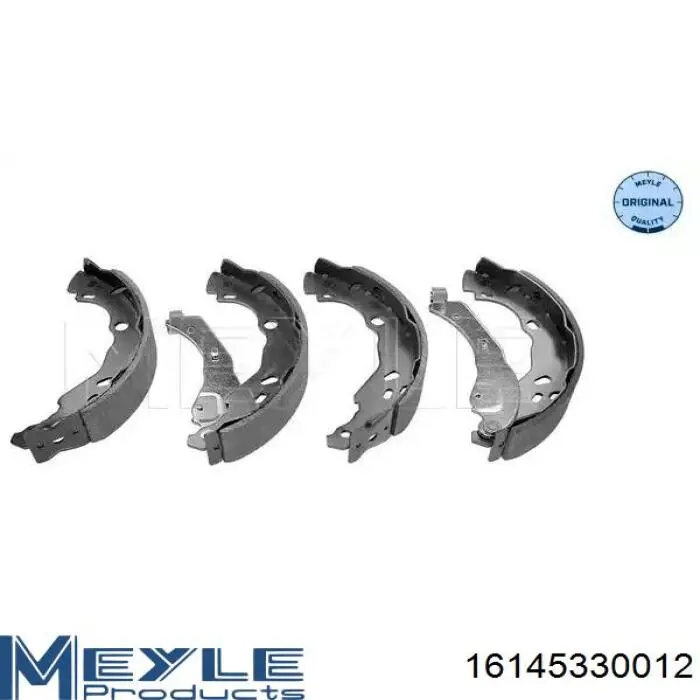 Klocki hamulcowe tylne bębnowe Meyle 16145330012 cena, od 25,88 USD