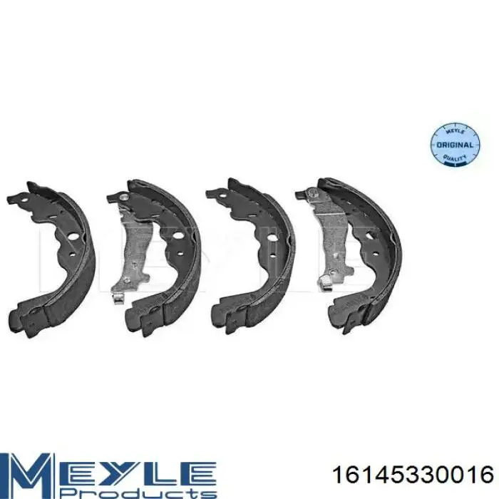Klocki hamulcowe tylne bębnowe Meyle 16145330016 cena, od 28,59 USD