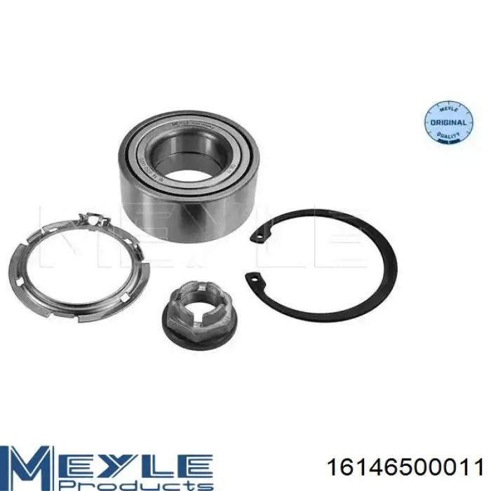 Łożysko piasty przedniej Meyle 16146500011 cena, od 22,60 USD