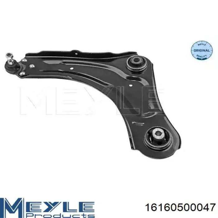 Wahacz zawieszenia przedniego dolny lewy Meyle 16160500047 cena, od 57,43 USD