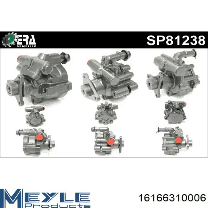 Do koszyka 93175602 General Motors Pompa wspomagania hydraulicznego kierownicy