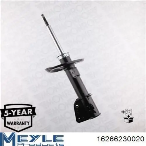 Amortyzator przedni Meyle 16266230020 cena, od 126,99 USD