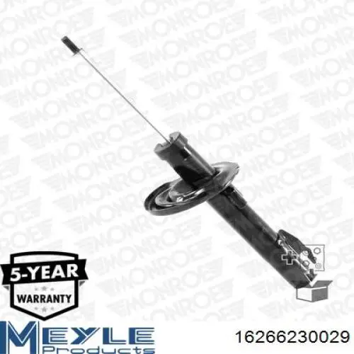 Amortyzator przedni Meyle 16266230029 cena, od 44,94 USD