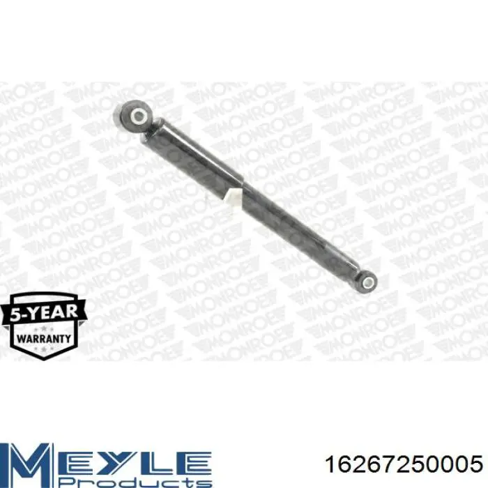 Amortyzator tylny Meyle 16267250005 cena, od 33,56 USD