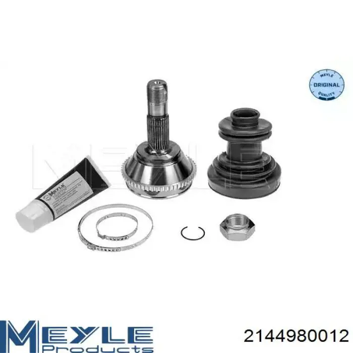 Przegub homokinetyczny przedni zewnętrzny Meyle 2144980012 cena, od 46,31 USD