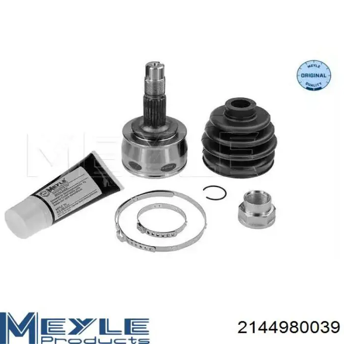 Przegub homokinetyczny przedni zewnętrzny Meyle 2144980039 cena, od 50,16 USD