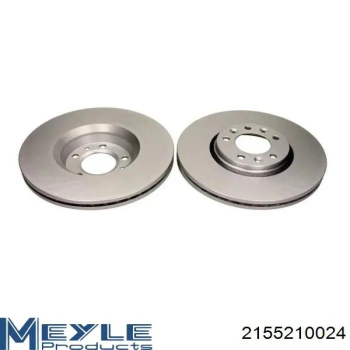 Do koszyka 2155210024 Meyle Tarcza hamulcowa przednia