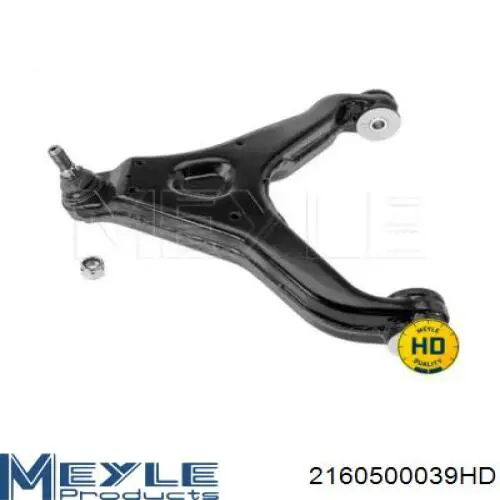 Wahacz zawieszenia przedniego dolny lewy Meyle 2160500039HD cena, od 117,22 USD