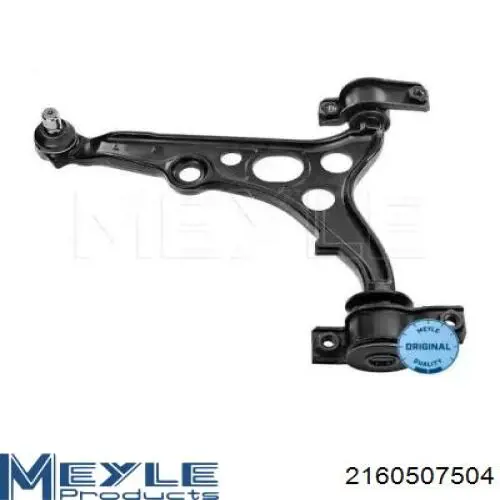 Wahacz zawieszenia przedniego dolny lewy Meyle 2160507504 cena, od 49,20 USD