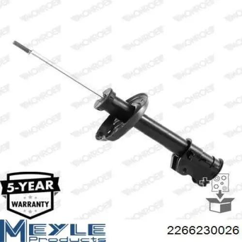 Amortyzator przedni prawy Fiat/Alfa/Lancia 51936077 cena, od 86,81 USD