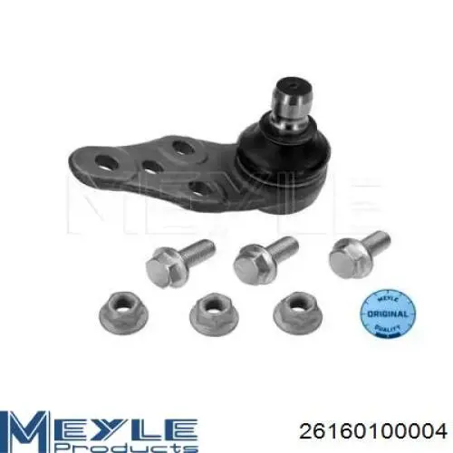 Sworzeń wahacza dolny Meyle 26160100004 cena, od 12,57 USD