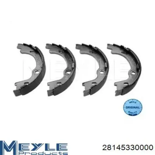 Klocki hamulca ręcznego Rider RD2638GS8757 cena, od 30,49 USD