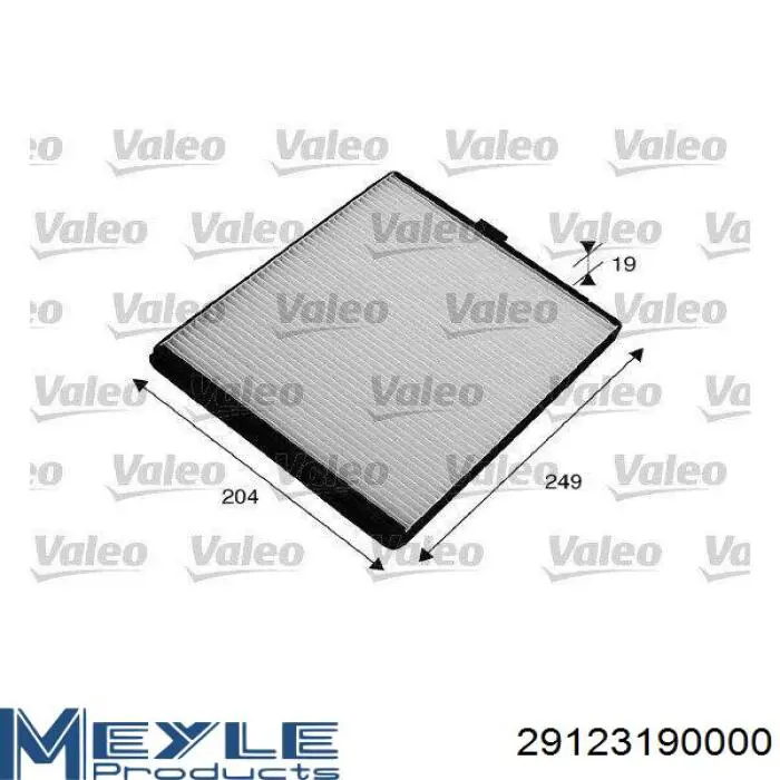 Filtr kabiny KCF7103 Konner