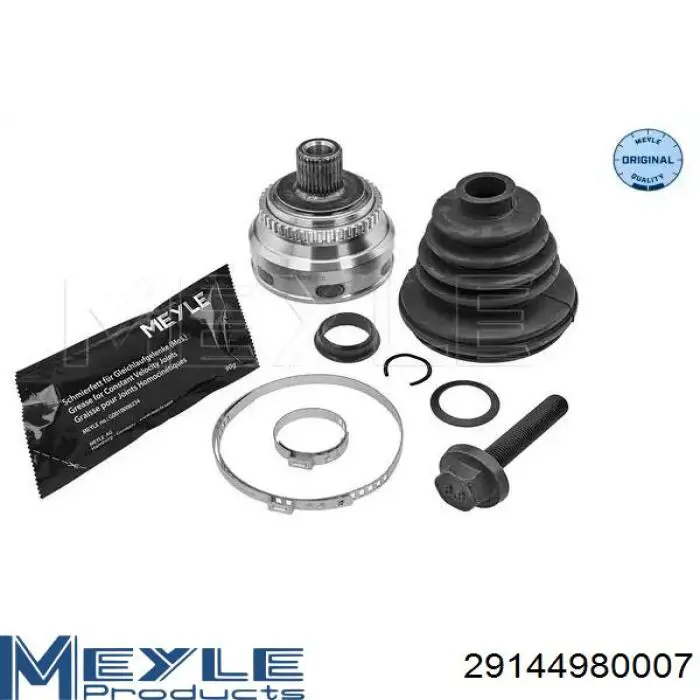 Przegub homokinetyczny przedni zewnętrzny Meyle 29144980007 cena, od 37,57 USD