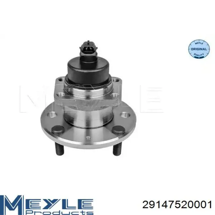 Piasta tylna Meyle 29147520001 cena, od 96,71 USD