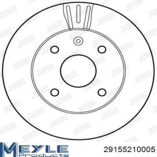 Tarcza hamulcowa przednia Dafmi TD133 cena, od 34,47 USD